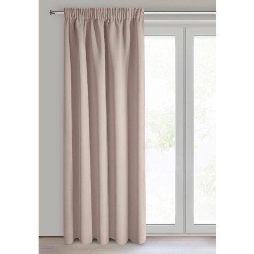 Záves 140x270 cm zatemňujúci polyester ružový na riasiacu pásku PARISA Design 91