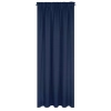 Záves 140x270 cm zatemňujúci polyesterový tmavomodrý na riasiacu pásku PARISA Design 91