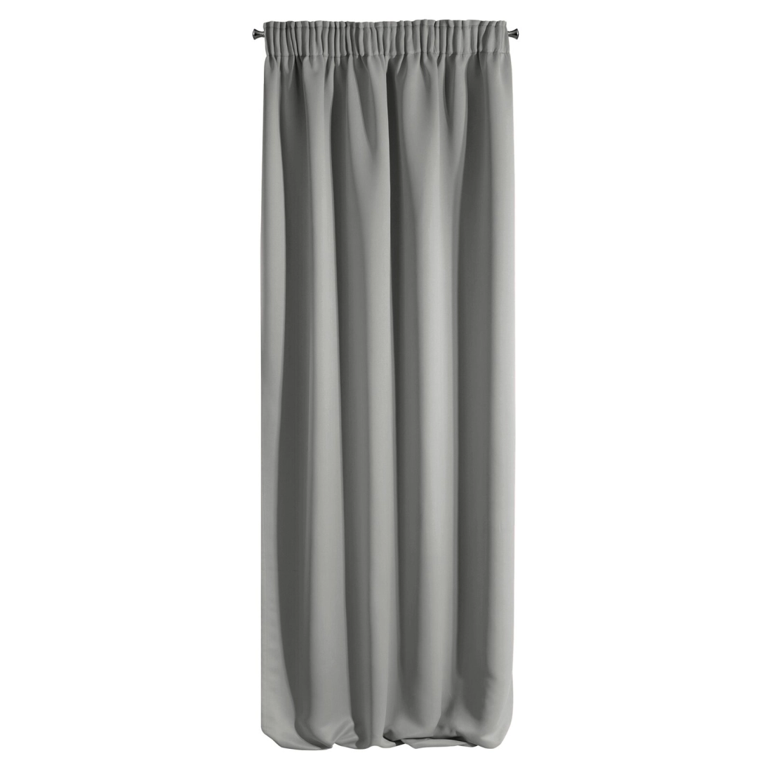 Záves 140x270 cm zatemňujúci sivý na riasiacu pásku PARISA Design 91