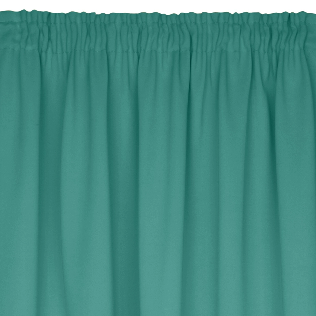 Záves 140x270 cm zatemňujúci tyrkysový PARISA Design 91 na riasiacu pásku