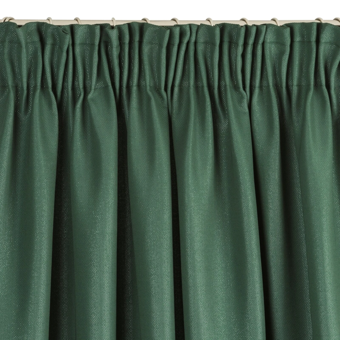 Závěs 140 x 270 cm zelený na řasicí pásce ESSME DIVA LINE