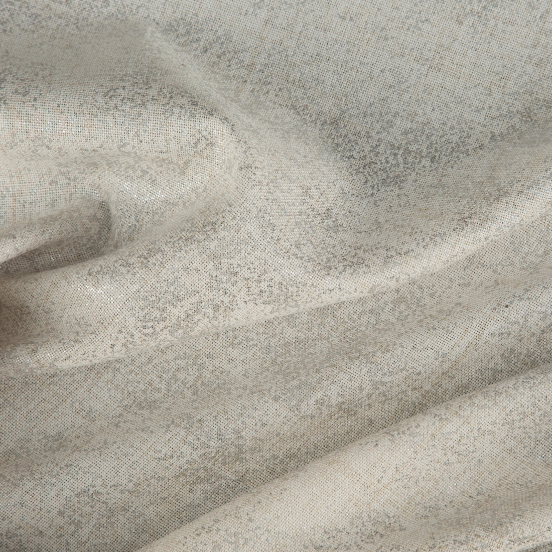 Záves 140x280 cm polyesterový prírodný so strieborným leskom na riasiacu pásku BLANKA