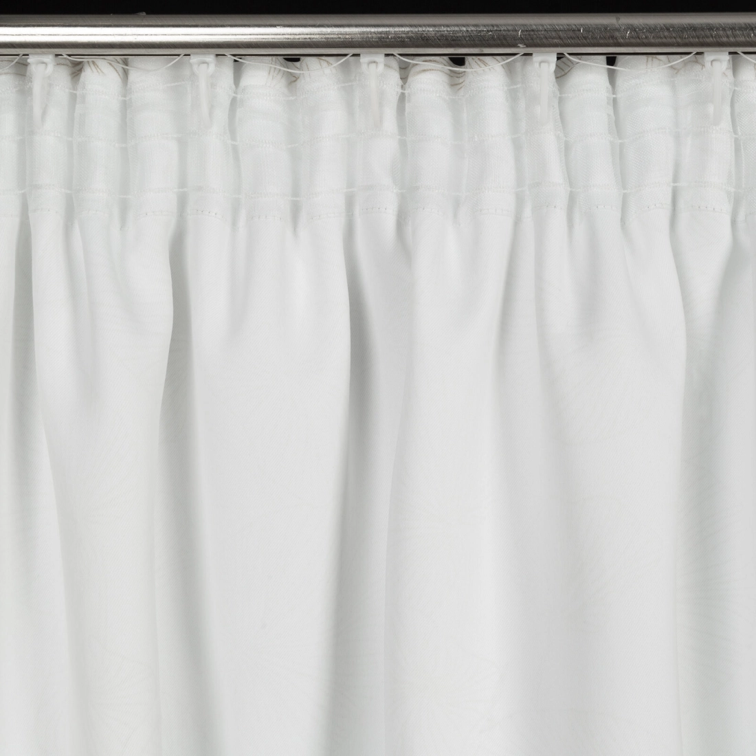 Záves 140x300 cm zaciemňujúci bielo zlatý na riasiacu pásku MARIGOLD