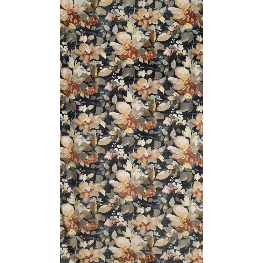 Záves 140x300 cm zamatový grafitový béžový na riasiacu pásku BETTY