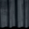 Záves 140x300 cm zamatový grafitový na riasiacu pásku ANTARA
