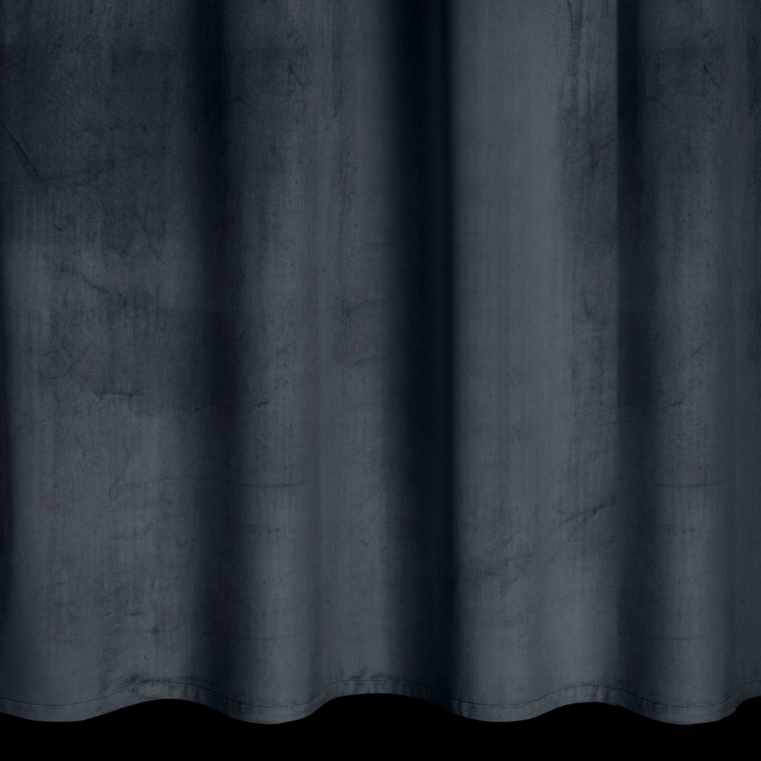 Záves 140x300 cm zamatový grafitový na riasiacu pásku ANTARA