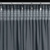 Záves 140x300 cm zamatový grafitový na riasiacu pásku ANTARA