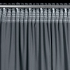 Záves 140x300 cm zamatový grafitový na riasiacu pásku ANTARA