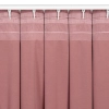 Záves 140x300 cm zamatový ružový na riasiacu pásku MADLEN