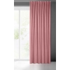 Záves 140x300 cm zamatový ružový na riasiacu pásku MADLEN