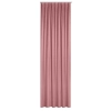 Záves 140x300 cm zamatový ružový na riasiacu pásku MADLEN