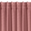 Záves 140x300 cm zamatový ružový na riasiacu pásku MADLEN