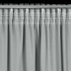 Závěs 140x300 cm sametový světle šedý na řasící pásku ANTARA