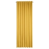 Záves 140x300 cm zatemňujúci horčicový na riasiacu pásku MILAN