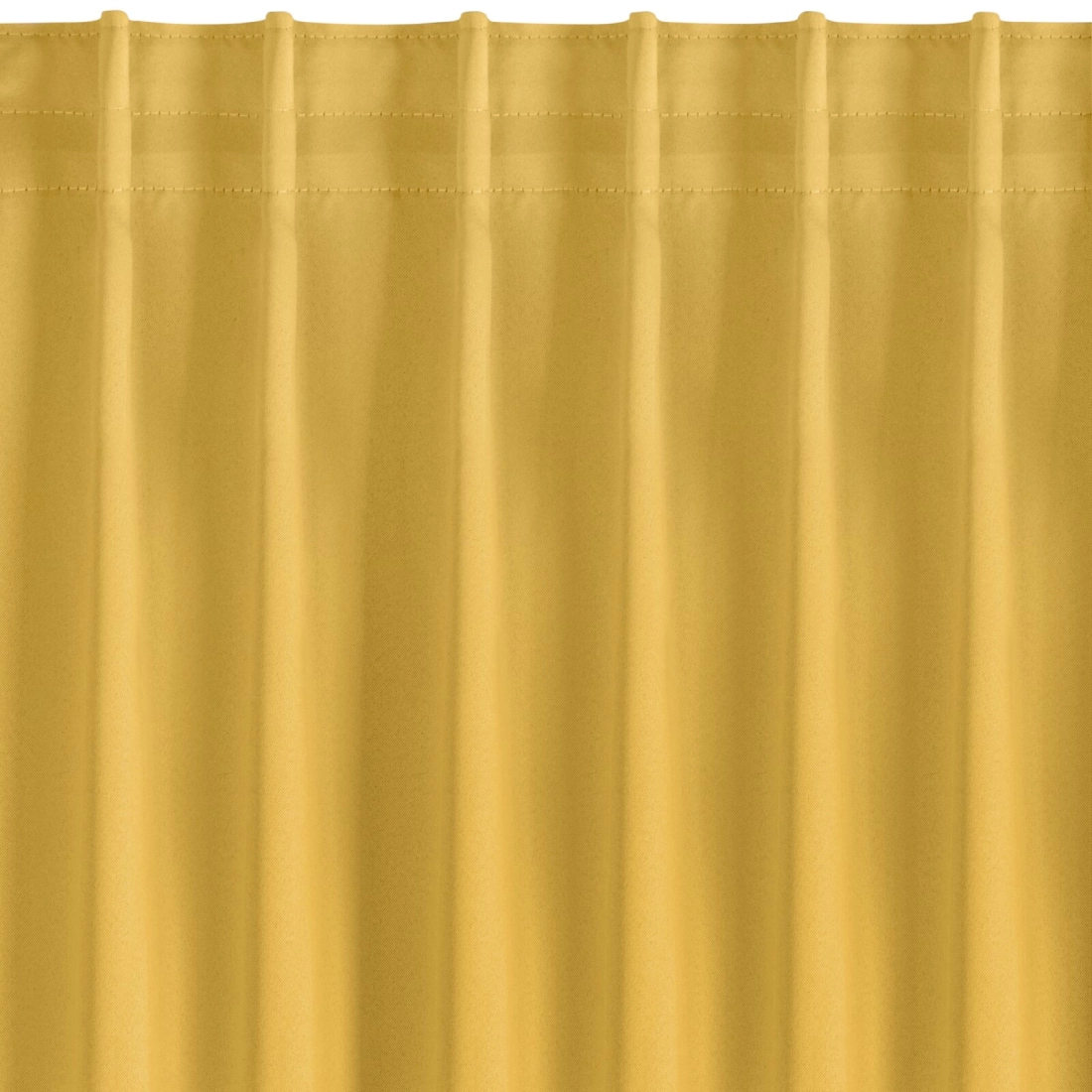 Záves 140x300 cm zatemňujúci horčicový na riasiacu pásku MILAN