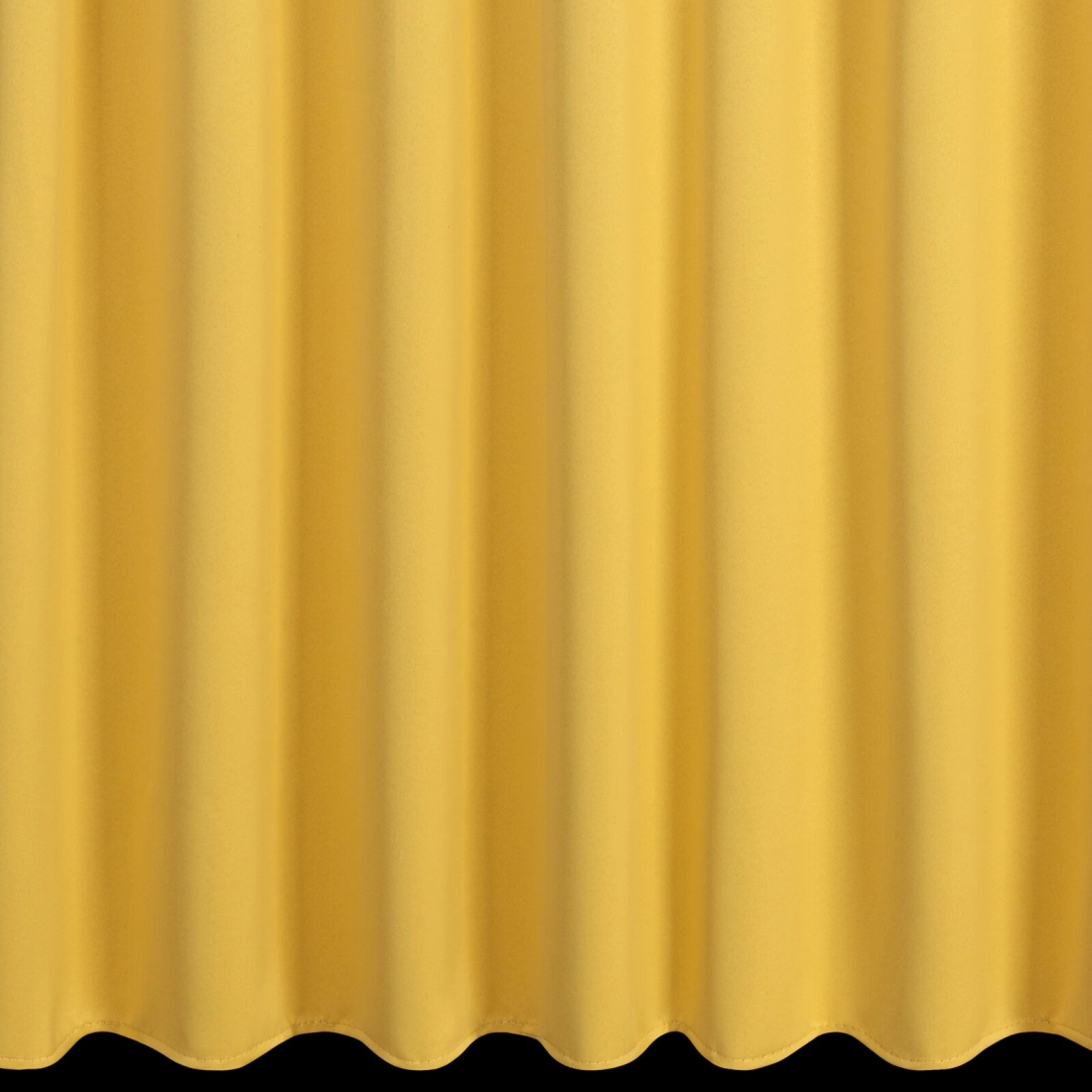 Záves 140x300 cm zatemňujúci horčicový na riasiacu pásku MILAN