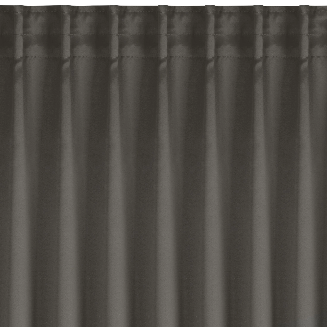 Záves 140x300 cm zatemňujúci sivý na riasiacu pásku MILAN