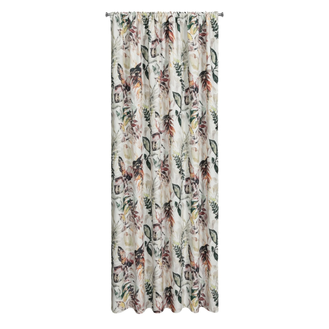 Záves 155x200 cm vodoodolný matný polyester bielo oceľový na tunel GARDEN 2