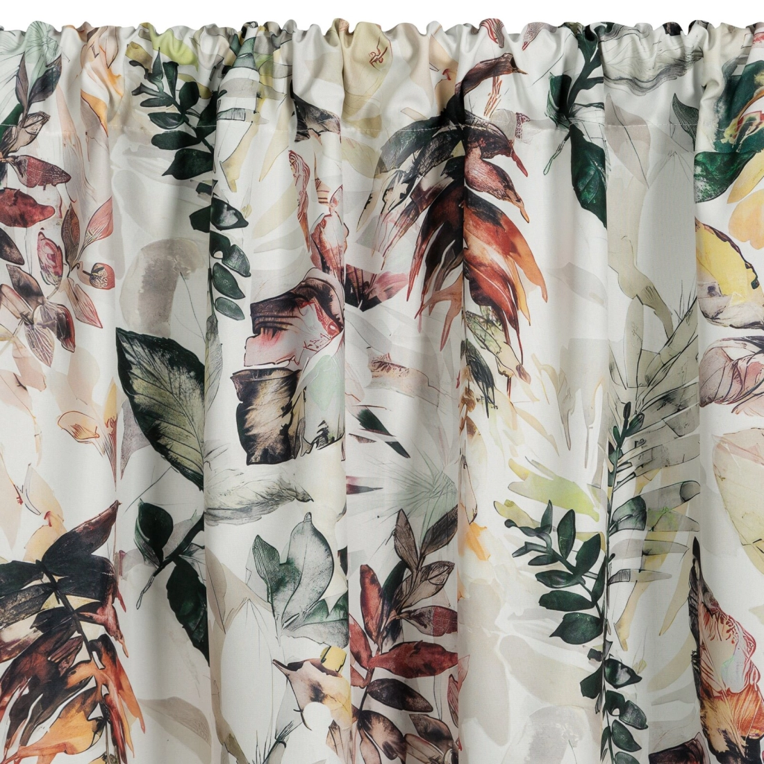 Záves 155x200 cm vodoodolný matný polyester bielo oceľový na tunel GARDEN 2