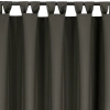 Záves 155x200 cm vodoodolný matný polyester grafitový na traky na suchý zips GARDEN
