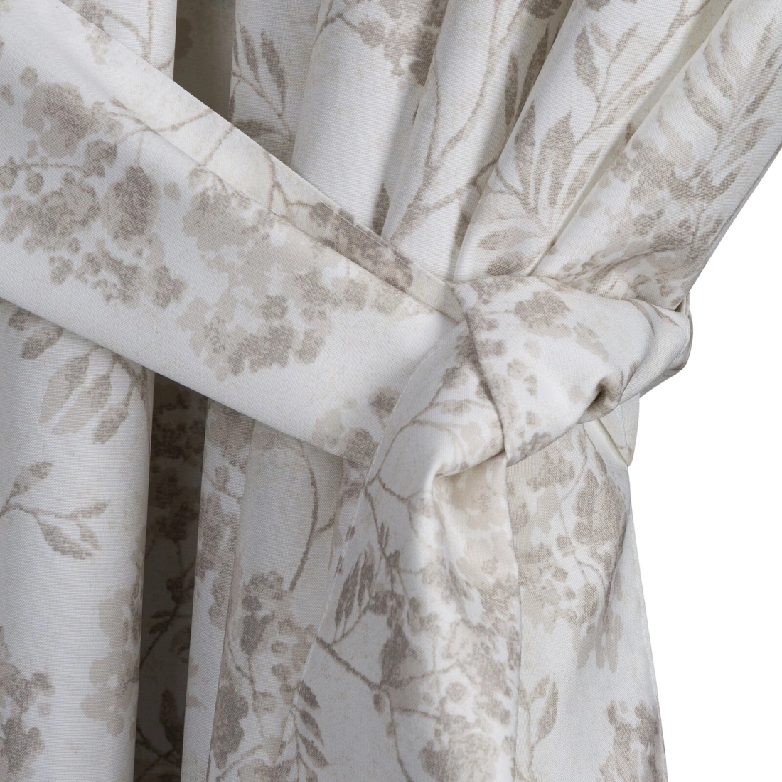 Závěs 155x200 cm voděodolný matný polyester krémově pudrový na tunel GARDEN