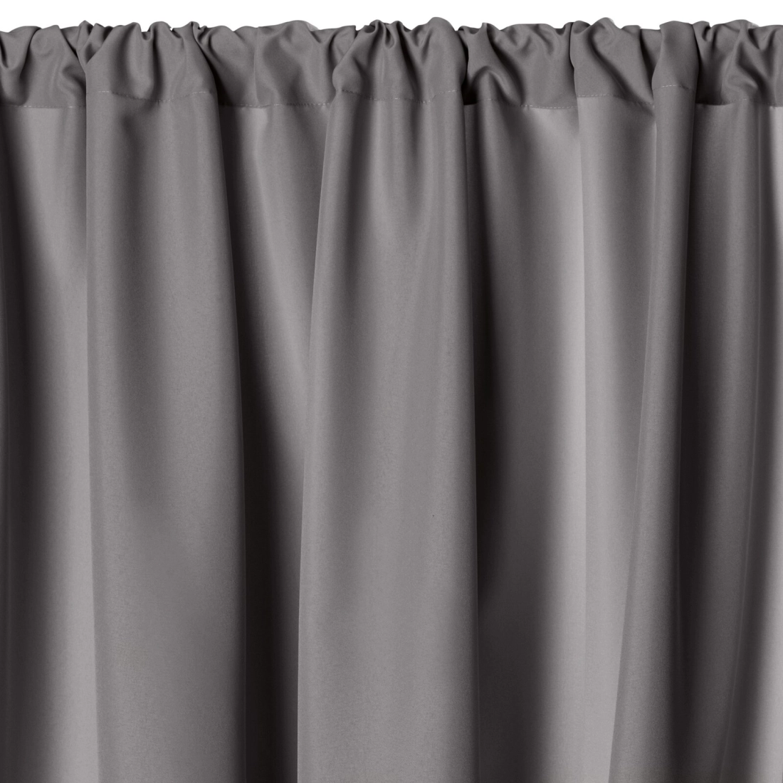 Záves 155x200 cm vodoodolný matný polyester oceľový na tunel GARDEN