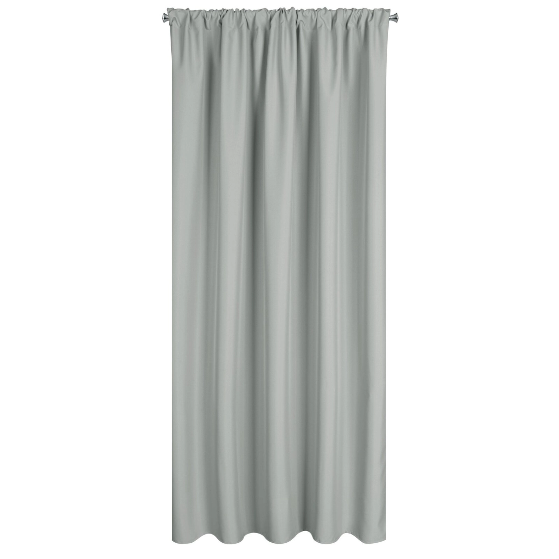 Záves 155x200 cm vodoodolný matný polyester strieborný na tunel GARDEN