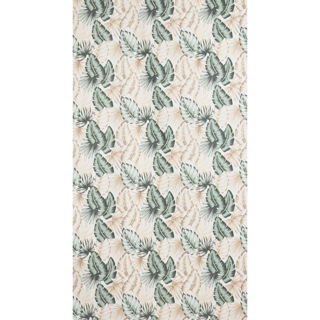 Závěs 155x200 cm voděodolný polyester béžový zelený na tunýlek GARDEN