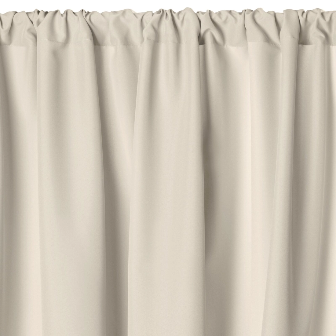 Záves 155x200 cm vodoodolný svetlobéžový na tunel GARDEN