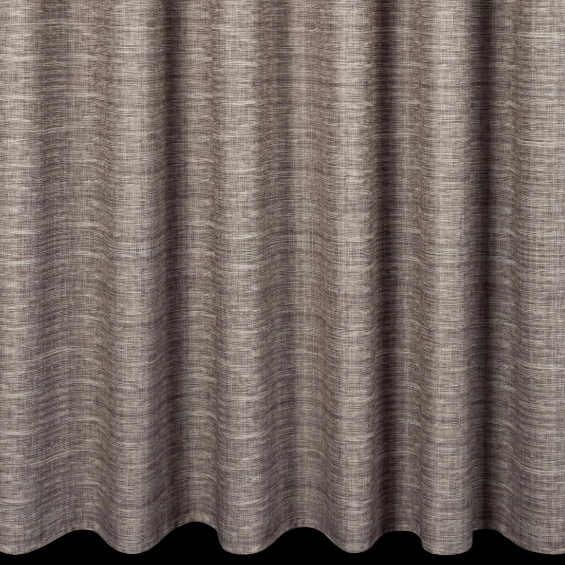 Záves 155x220 cm matný vodoodolný polyester hnedý krémový GARDEN