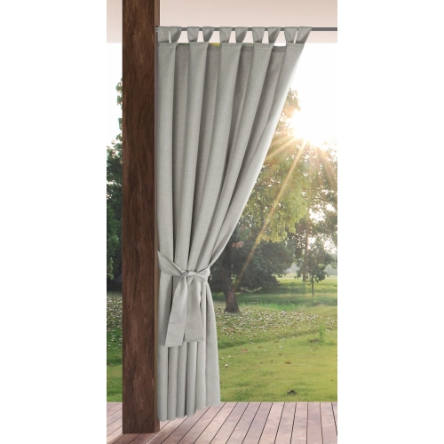 Voděodolný závěs 155x220 cm stříbrný GARDEN