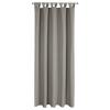Záves 155x220 cm z vodeodolnej tkaniny strieborný GARDEN