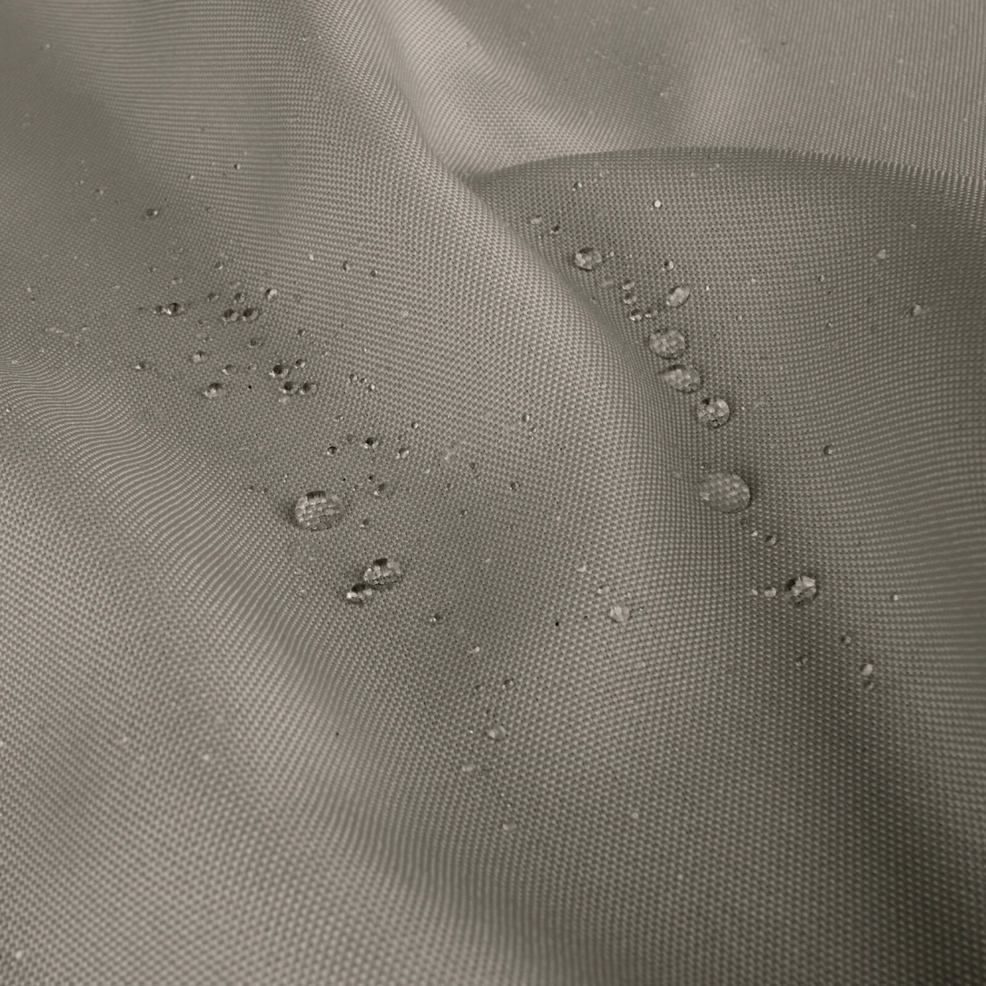 Záves 155x220 cm z vodeodolnej tkaniny strieborný GARDEN