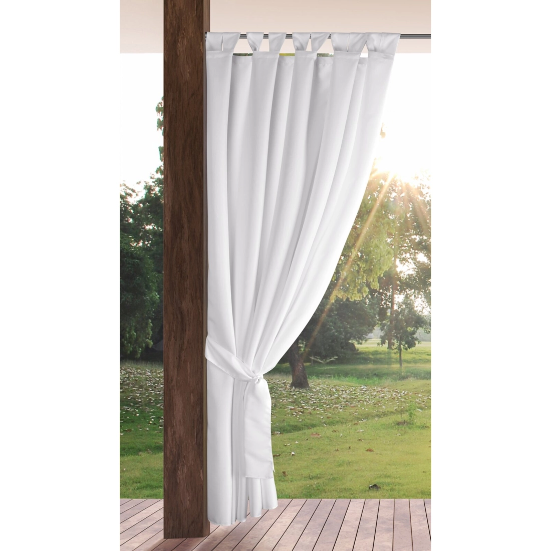 Závěs 155x240 cm bílý GARDEN 2