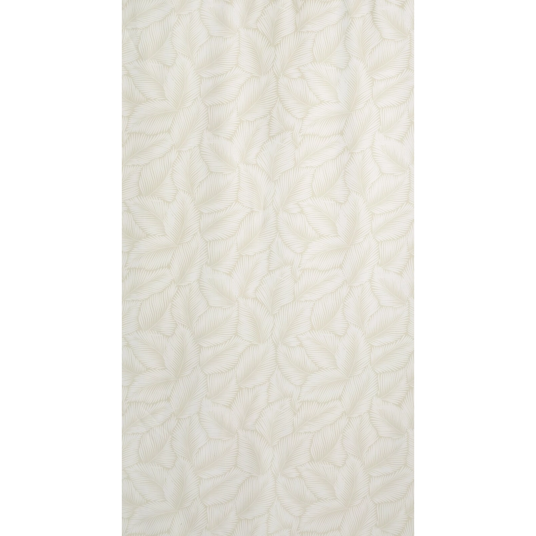 Voděodolný bílobéžový závěs 155x240 cm na poutkách se suchým zipem GARDEN