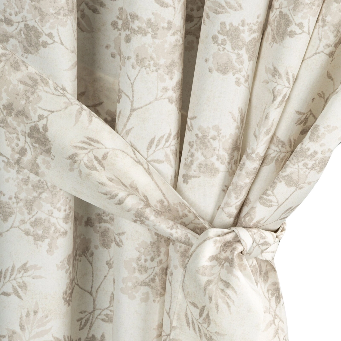 Závěs 155x240 cm voděodolný matný polyester krémově pudrový GARDEN