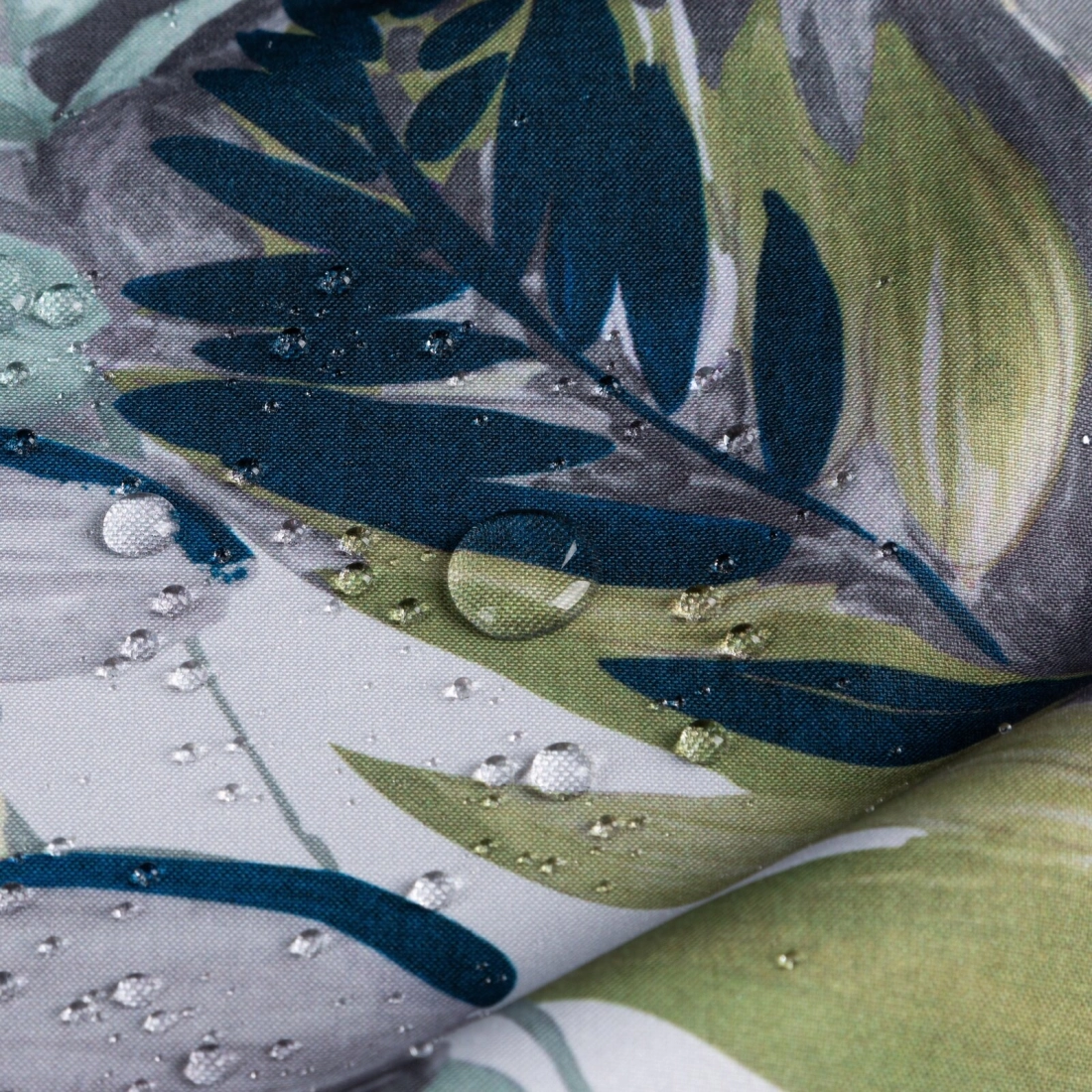 Voděodolná závěsová clona 155x240 cm zeleno-šedá GARDEN