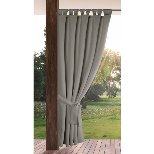 Voděodolný stříbrný závěs 155x240 cm GARDEN 2