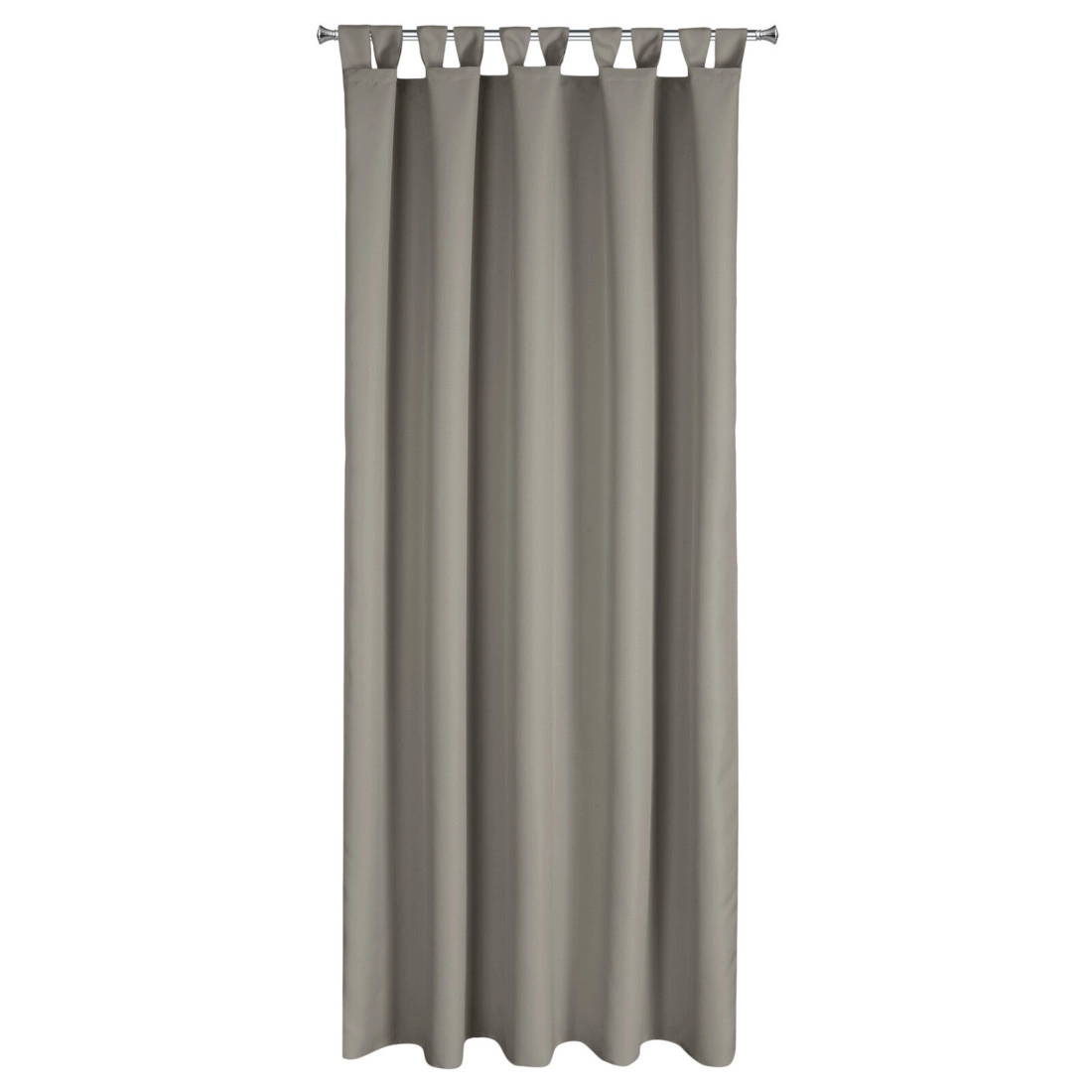 Voděodolný stříbrný závěs 155x240 cm GARDEN 2