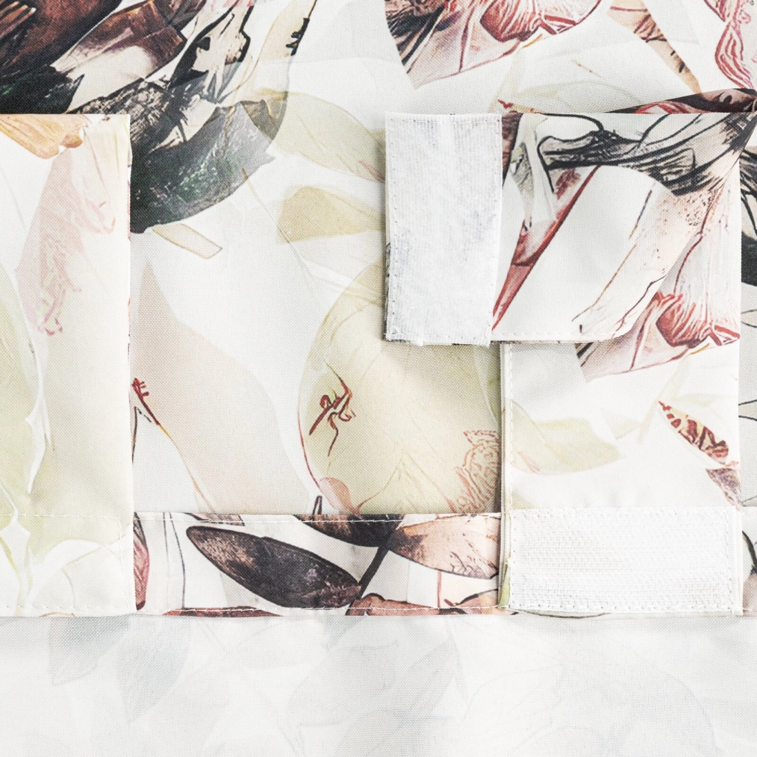 Záves 155x260 cm vodeodolný bielo-ocelový GARDEN 2