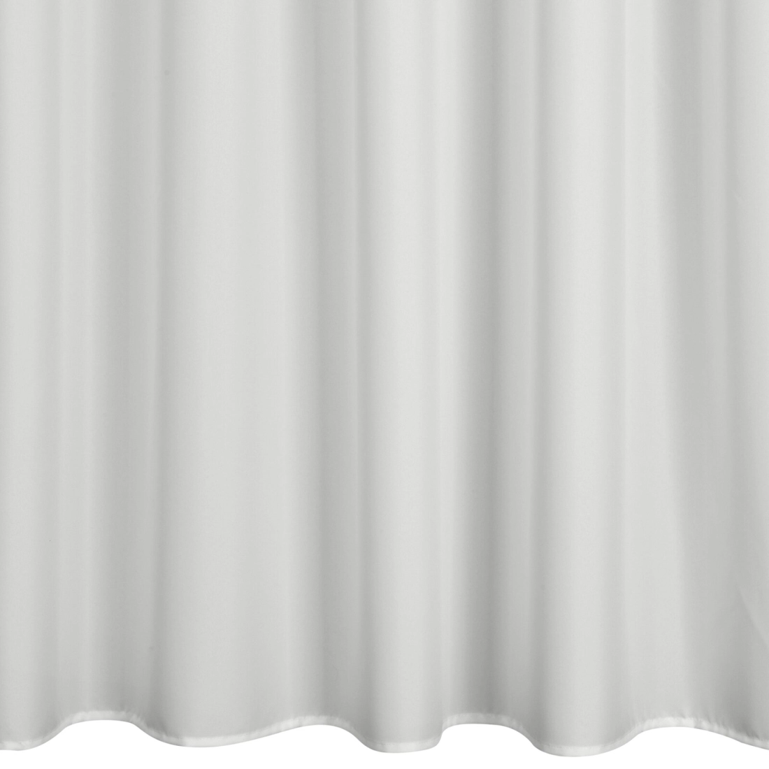 Závěs 155x260 cm voděodolný bílý matný polyester GARDEN