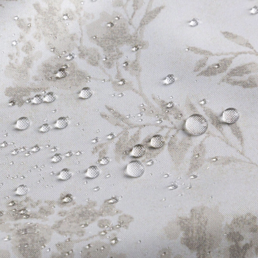 Voděodolný závěs 155x260 cm z polyesteru krémově pudrový GARDEN