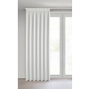 Záves 80x270 cm zamatový biely na riasiacu pásku MELANIE