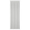 Záves 80x270 cm zamatový biely na riasiacu pásku MELANIE