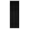 Sametový černý závěs 80x270 cm MELANIE