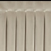 Záves 85x250 cm velúrový béžový na riasiacu pásku ALITA