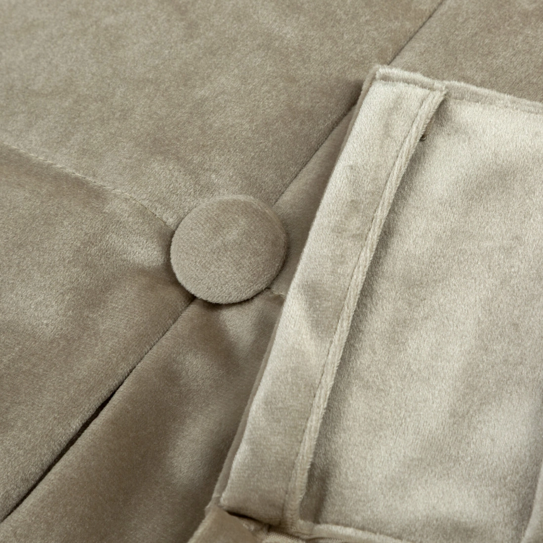 Záves 85x250 cm velúrový béžový na riasiacu pásku ALITA