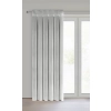 Záves 85x250 cm zamatový strieborný na riasiacu pásku so šnúrkami ALITA