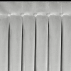 Záves 85x250 cm zamatový strieborný na riasiacu pásku so šnúrkami ALITA