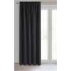 Záves blackout 140x270 cm polyester čierny na riasiacu pásku PARISA Design 91